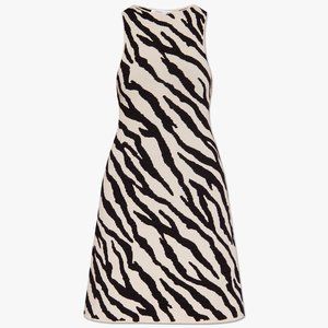 Proenza Schouler White Label Zebra Stripe Knit Dress